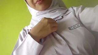 Hijab SMA TOGE Baru Pulang Sekolah Bokep Indo